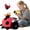 Ladybug-Red, variant on MorisMos 20" Cat Stuffed Animal, Realistic Stuffed Cat with 4 Kittens Baby Plush Toys