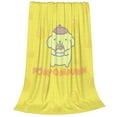 thumbnail image 7 of Pompompurin Fleece Blanket Super Soft Cozy Throw Blanket 50"X40", Lightweight Fuzzy Comfy Flannel Blanket Warm Plush Throw Blankets For Couch, Sofa, Bed, 7 of 7
