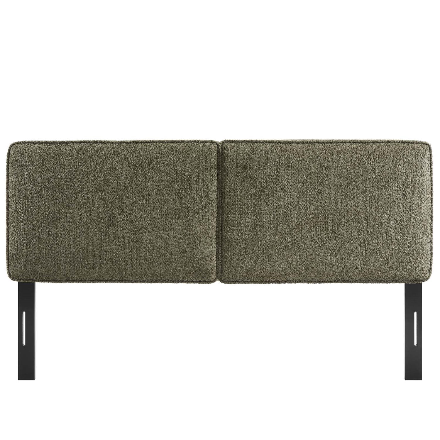 Headboard, King Size, Green, Fabric, French Bedroom, Modern Contemporary HB36852