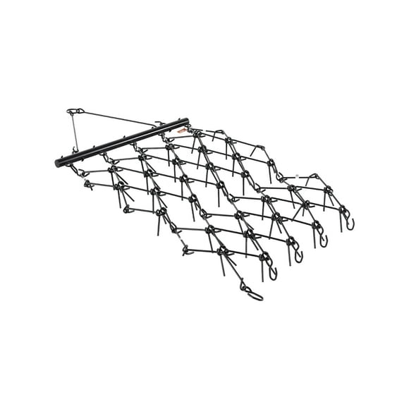 VEVOR Drag Harrow 4 x 5.6 ft Chain Harrow ATV Lawn Rake for Landscape Leveling