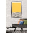 thumbnail image 2 of Geometric - Yellow Wall Poster, 22.375" x 34", Framed, 2 of 3