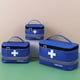 thumbnail image 3 of Bolsa de botiquín de primeros auxilios Bolsas de medicina de gran capacidad a prueba de agua Caja médica que ahorra espacio Deporte al aire Almacenamiento y organización del hogar Azul Grande Naiovety  HA077081-06, 3 of 6