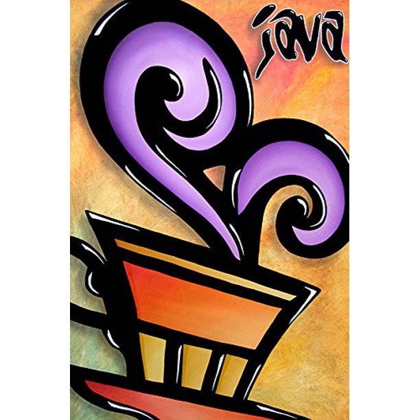 CANVAS Java by FidoStudio 18X12 CANVAS Gallery Wrap Giclee ...
