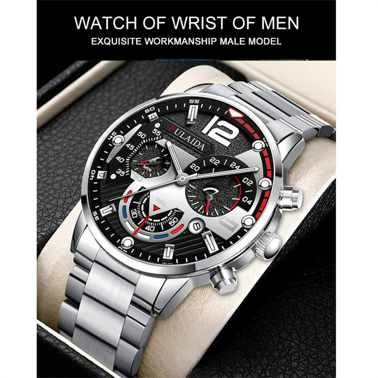 Men Minimalist Watches Fashion Quartz Wrist Watch for Men Analog