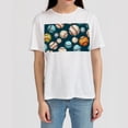 thumbnail image 4 of Baseball Classic White Cotton Tee Shirt for Men, Comfortable Casual Short Sleeve Top with Crew Neck- Essential Wardrobe Staple for Everyday Wear and Layering - Available in Multiple Sizes, 4 of 5