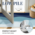 thumbnail image 7 of Kitchen Rug Runner Rugs Washable Non Slip Comfort Room Laundry Carpet for Sink, Laundry, Office, Bath, Living Room, Navy 20x47 Inch, 7 of 7