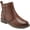 Medium Brown, variant on Easy Spirit Womens Juna Round Toe Zippered  Ankle Boots