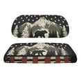 thumbnail image 6 of Garronmavis Mountain Bear Golf Cart Seat Cover Replacement Universal Fit for Daily Use Soft Golf Cart Seat Cover for Hot Weather Warmth in Winter and Cooling in Summer, 6 of 7