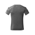 thumbnail image 4 of UKAP Mens Compression Quick Dry Shirt O-Neck Short Sleeve Casual T-Shirt Solid Color Bodybuilding Base Layer Activewear, 4 of 4