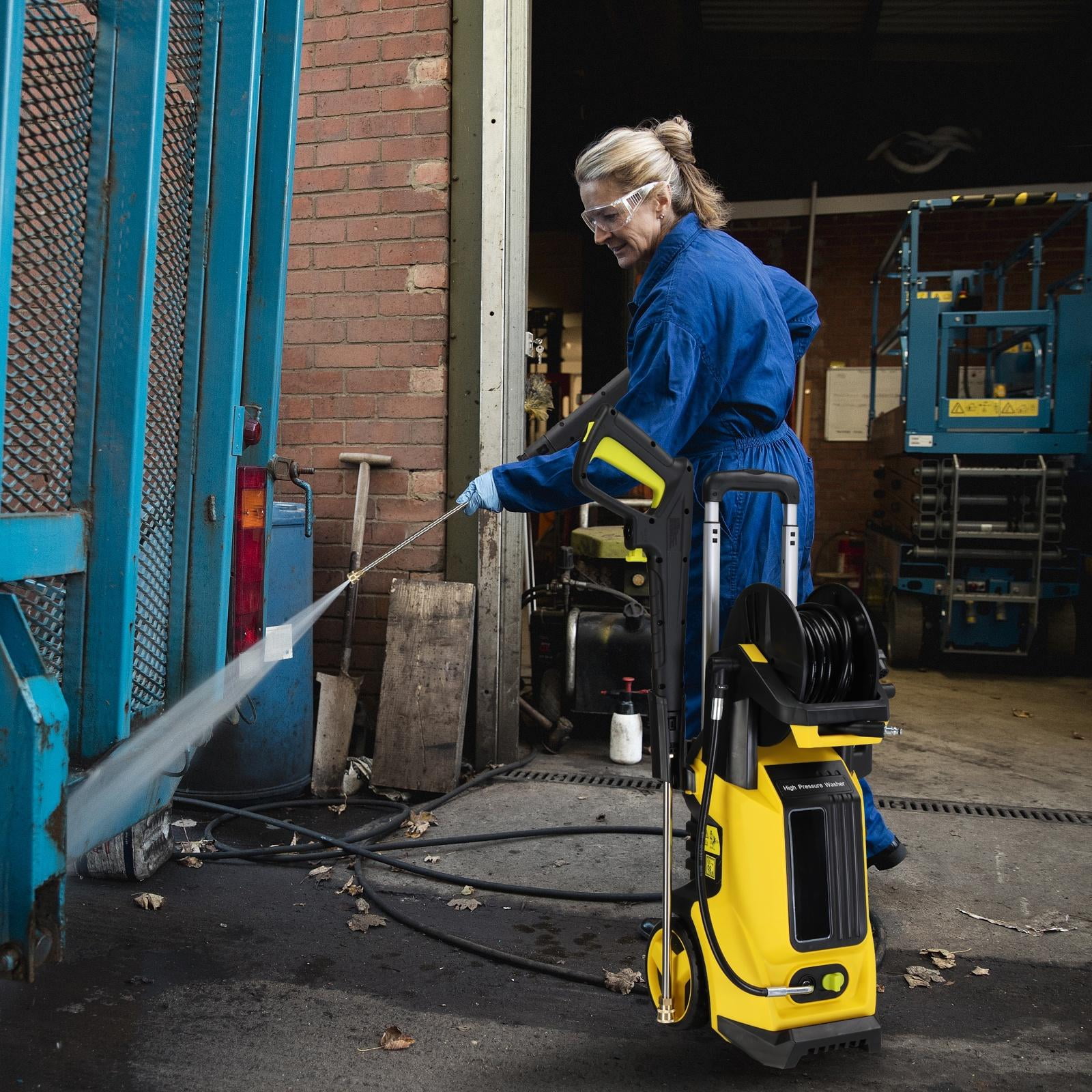 Seizeen Electric Pressure Washer 3380 PSI at 2.6 GPM 1800W Water Pressure Washer, IPX5