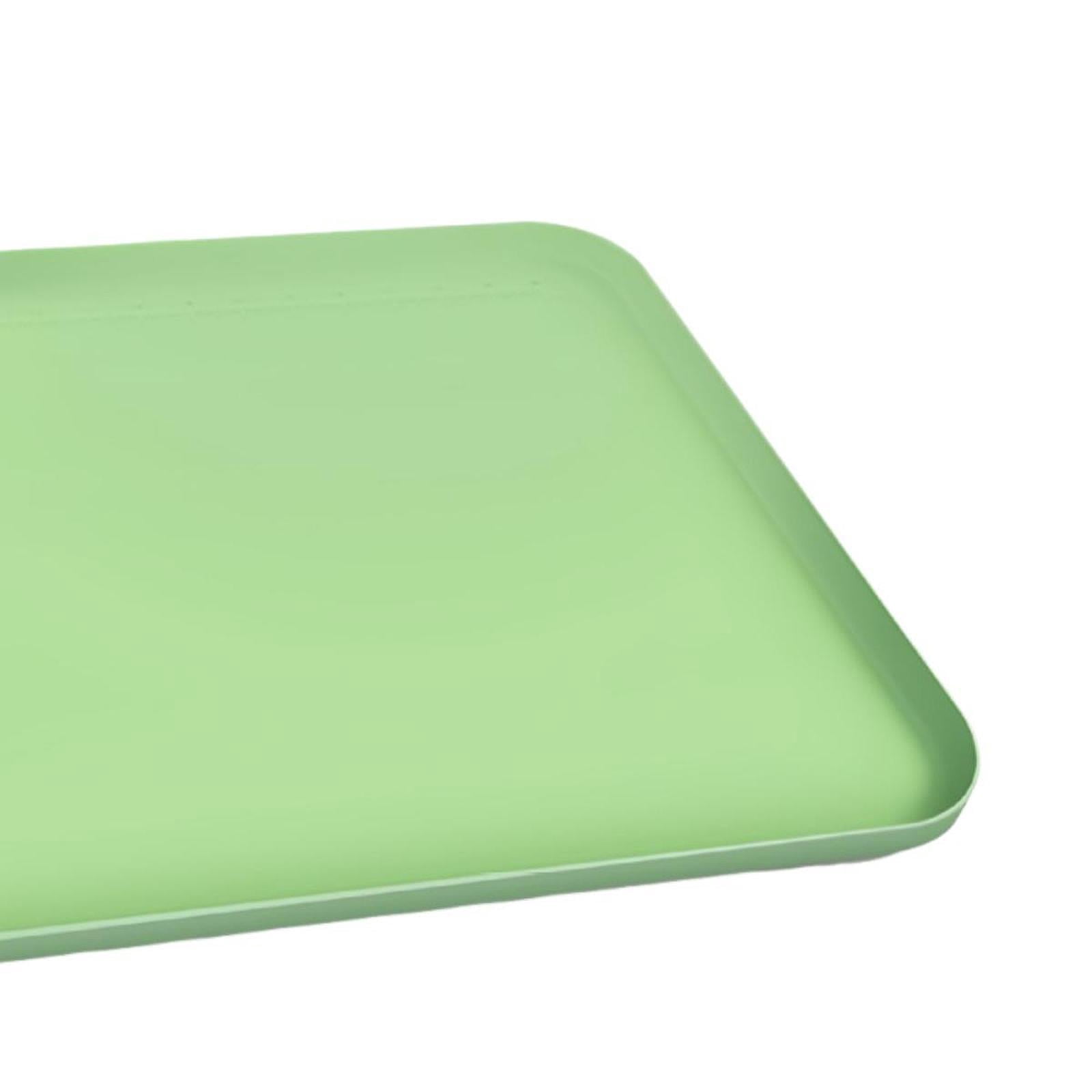 WLPZXP Silicone Painting Mat Easy Cleaning Non Stick 24"x16" for DIY Drawing Liquid Green