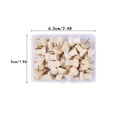 thumbnail image 4 of 40pcs Wood Push Pins Tacks Marking Push Pins Drawing Thumb Tacks Pushpin, 4 of 8