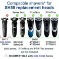 SH50 Replacement Heads for Philips HQ8 No Relco Series 5000 and