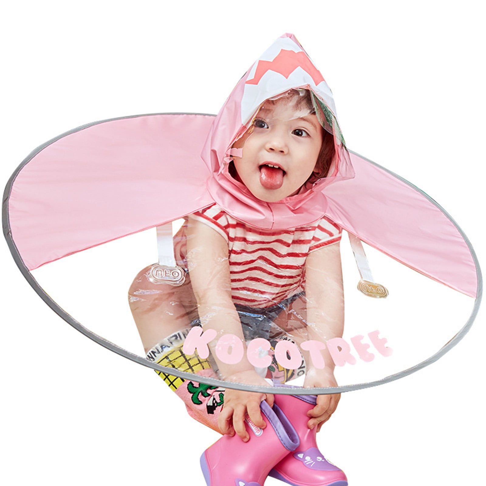 Boys Girls Umbrella Hats Cute UFO 