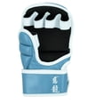 thumbnail image 5 of MIRARI MMA Hybrid Gloves (Slate Blue White, Medium), 5 of 6