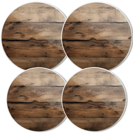 

Gas Stove Burner Cover White Electric Stove Top Protector Easy to Clean Rustic Wooden Planks With Natural Grain And Knots