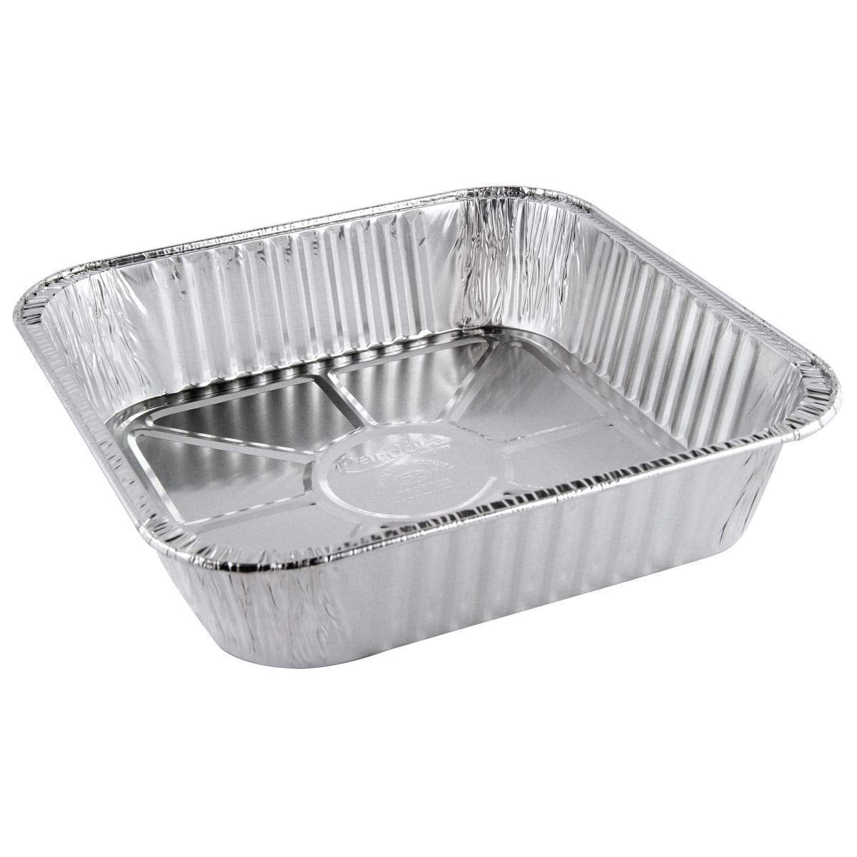 Brownie**Free Shipping** 8"x 8"Aluminum Foil Pan Disposable for Baking Pastries 