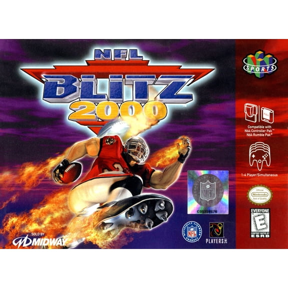 Restored NFL Blitz 2000 N64