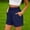 Navy, variant on BRGZLK Linen Shorts For Women Casual Summer High Waisted Wide Leg Lounge Beach Vacation Shorts with Pockets 2026
