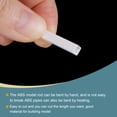 thumbnail image 4 of Unique Bargains 4mmx4mmx250mm White Plastic Model Rod ABS Square Bar for Model Making DIY 10 Pack, 4 of 5