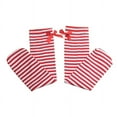 thumbnail image 6 of Baby Girls Leg High Barrel Cotton Socks In Bows, 6 of 11