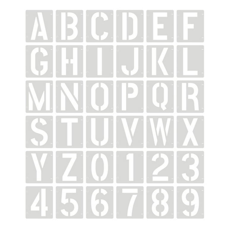 36Pcs Letter Stencil Drawing Letter Templates Decorative Alphabet Stencils for DIY Sign Making Scrapbooking Making Template Drawing - Walmart.com 36pcs-letter-stencil-drawing-letter-templates-decorative-alphabet-stencils-for-diy-sign-making-scrapbooking-making-template-drawing-walmart-com