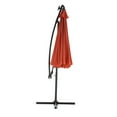 thumbnail image 3 of 10ft LED Market Hanging Umbrella | Solar-Powered for Lawn | Durable Steel and Polyester Fabric | Detachable Parts for Convenient Storage, 3 of 7
