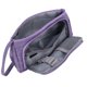 thumbnail image 5 of Estuche de lona para lápices de gran capacidad, multifuncional, impermeable, bonito estuche para lápices, color morado, 5 of 5