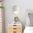 thumbnail image 4 of Nrmrqz LED Wall Lamp | Iron Bedlight | Modern Bedroom Accents Light | Energy-Efficient Decorative Fixture | Installable for Bedside, Entryway, Hotel | 20x15x12 cm | Assorted Colors, 4 of 6