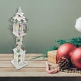 thumbnail image 3 of Christmas Led Snow Covered Snowflake Lamp Post 31.5", 3 of 3