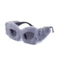 thumbnail image 1 of Women Plush Fuzzy Cat Eye Sunglasses, 1 of 5