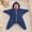 t21-0901cf-Navy, variant on Baby Starfish Onesie,Cozy Star Babies Swaddle Bag,Infant Soft Fleece One Piece Romper,Fall Winter Warm Outfits Baby Starfish Outfit