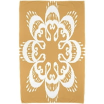 Simply Daisy 30" x 60" Ikat Mandala Geometric Print Beach Towel