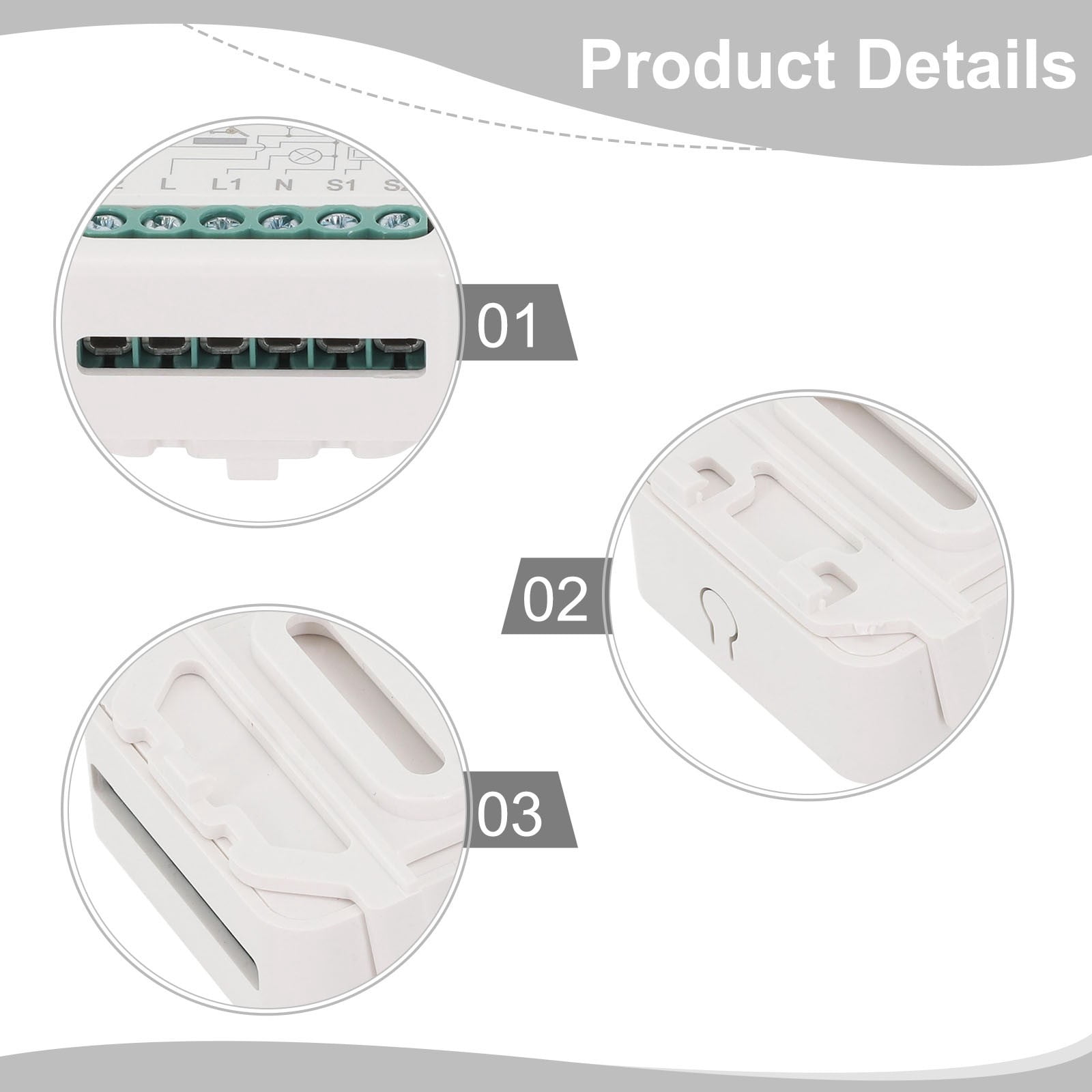 For Tuya for Zigbee for Smart Light Switch Module, No Neutral Conductor Required A