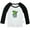 Long Black Raglan T-shirt #D, variant on Nature Cactus Pattern T shirt For Baby, Newborn Babies T-shirts, Infant Tops, 0-24M Kids Graphic Tees Clothing (Long Pink Raglan T-shirt, 0-6 Months)