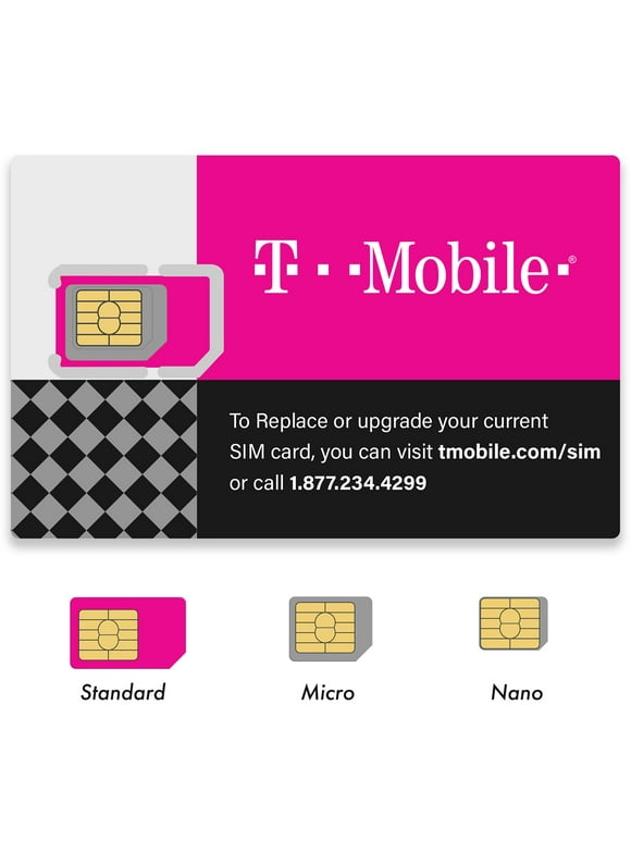 TMobile SIM Cards in Cell Phones