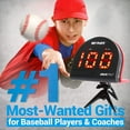 thumbnail image 6 of NetPlayz Baseball Radars, Speed Sensors Training Equipment (Hands-Free Radar Guns, Pitching Speed Guns , Baseball Gifts, High-Tech Gadget & Gear for Baseball Players, 6 of 6