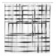 thumbnail image 1 of Cortina de Ducha ABPHQTO Abstraccionismo Geométrico 150x180 cm, 1 of 1