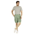 thumbnail image 2 of Inkmeso Solid Cargo Shorts For MenRelaxed Fit Casual Shorts Loungewear Everyday Cotton Pants, 2 of 7