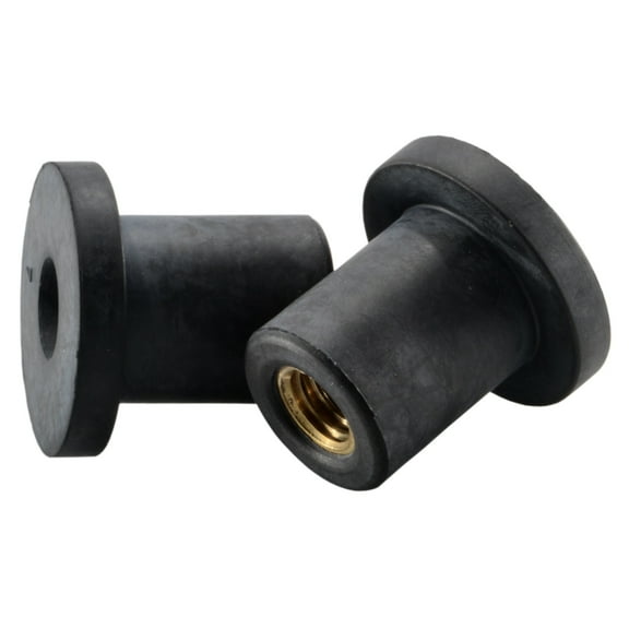 3/8"-16 x 1" Rubber Coarse Thread Well Nuts WNR-070 (3 pcs.)