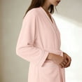 thumbnail image 5 of Gifts for Women Bathrobe for Women Fluffy Women's Nightgowns & Sleepshirts Oversize Cozy Women's Robes House Womens Robe Pink, 5 of 8