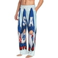 thumbnail image 2 of Balery Men'S Cute Gnomes In Usa Pants,Sleepwear Pants,Pajama Pants,Pj Bottoms Drawstring And Pockets-Xx-Large, 2 of 9