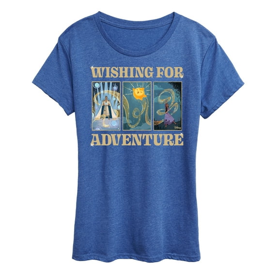 Disney Wish - Wishing For Adventure - Women's Short Sleeve Graphic T-Shirt