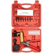 Brake Bleeder and Vacuum Pump Kit-Handheld Vacuum Pump Tester Tools Set for Automotive with Sponge Protected