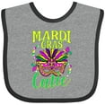 thumbnail image 3 of Inktastic Mardi Gras for Girls Girls Baby Bib, 3 of 4