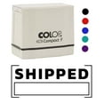 thumbnail image 2 of Printtoo Shipped Self Inking Rubber Stamp Pre-Inked Office Stamp- Home Office Business Stationery, 47 x 20 mm Black, 2 of 7