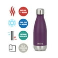 thumbnail image 4 of MIRA 12 oz Double Wall Vacuum Insulated Stainless Steel Water Bottle with Screw Cap, Iris, 4 of 4
