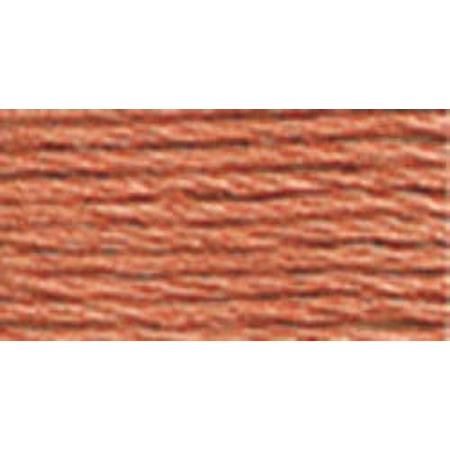 UPC: 0077540272310 | DMC Six-Strand Light Terra Cotta Embroidery Cotton Yarn  8.7 Yd.  12 Count