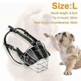 thumbnail image 2 of Bull Terrier Muzzle - Neoprene Padded Wire Basket for Training & Biting, 2 of 5