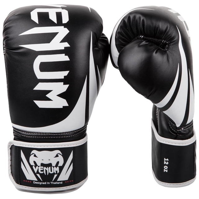 Guantes de boxeo Venum Challenger 2.0 - Negro/Blanco 16 Oz